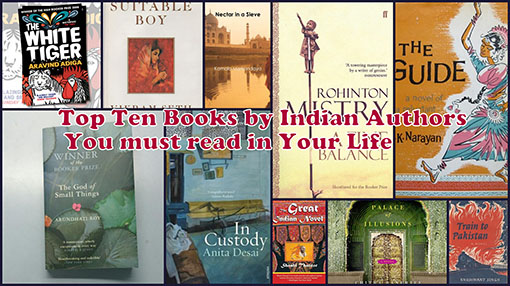 10 Books by Indian Authors You must read in Your Life