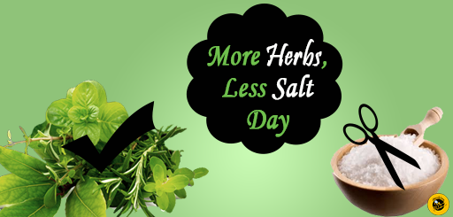 More Herbs, Less Salt Day