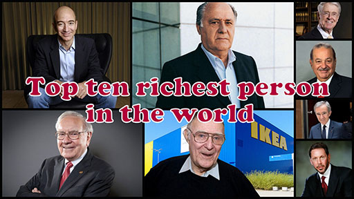 Top ten richest person in the world