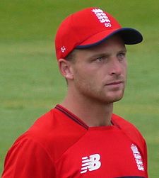 In his first match of the 2010 season, Buttler remained 22 not out